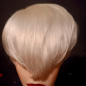 Platinum Blonde Human Hair Wig